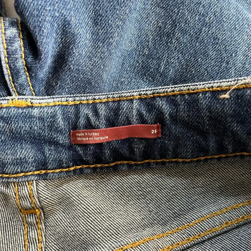 Anthropologie Pilcro Women's Size 26 High Waist Distressed Jeans - Picture 5 of 5